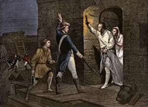 Fort Ticonderoga falls to the Americans, 1775