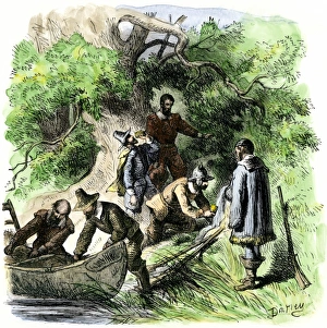 Rhode Island Gallery: Founding of Providence, Rhode Island, 1636