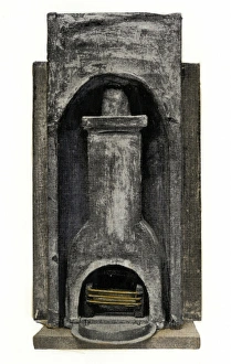 Inventor Prints: Franklins model of his Pennsylvania Fire-Place