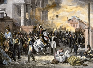 Napoleonic Wars Gallery: French Army defending Paris, 1814