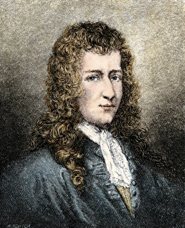 Louisiana Prints: French explorer Rene-Robert Cavelier