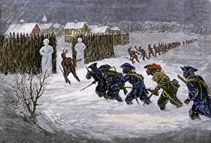 French and Indian attack on Schenectady