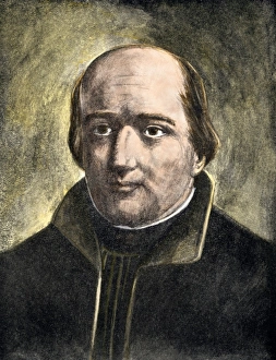 Michigan Prints: French Jesuit missionary and explorer Jacques Marquette