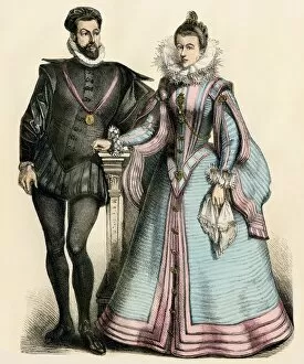 Dress Gallery: French nobility of the 1500s