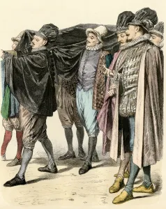 Gentleman Prints: Funeral procession in Padua