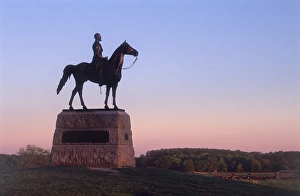 General Meade statue, Gettysburg battlefield