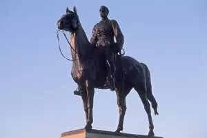 1863 Collection: General Meade statue, Gettysburg battlefield