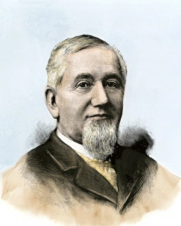 George M. Pullman, inventor of railroad cars with folding berths