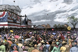 President Cleveland Gallery: Grover Clevelands inaugural address, 1885