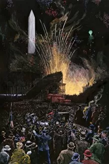 Grover Clevelands inaugural celebration, 1885