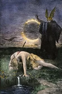 Mythical Gallery: Hagen killing Siegfried