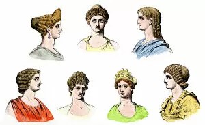 Ancient History Gallery: Hair styles of Roman ladies