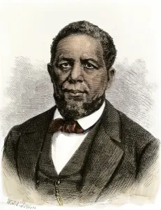African American Prints: Hiram R. Revels, first black elected to the US Senate
