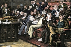 Legislature Gallery: House of Commons, 1880s