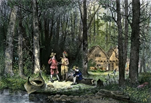Forest Prints: An idyllic log cabin home in North Carolina