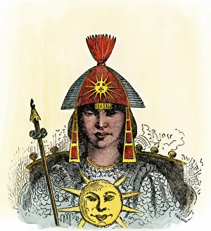 Latin America Gallery: Inca king Huayna Capac