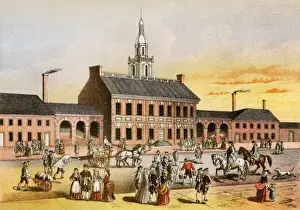 Independence Hall in Philadelphia where the Continental Congress met to write