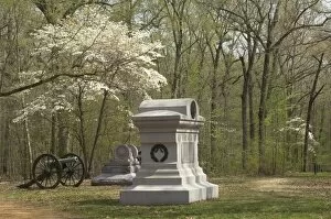 Civil War (US) Collection: Iowa Civil War memorial, Shiloh battlefield