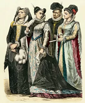 Italian Gallery: Italian fashion in the 1580s