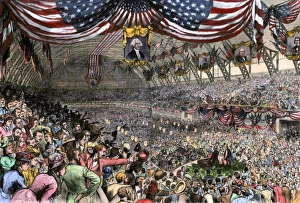 Presidential Election Collection: James A. Gafield nominated for president, 1880