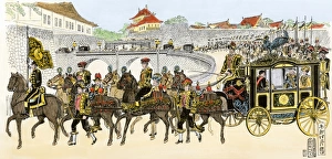 India & Asia Gallery: Japanese emperor Mutsuhito, 1890s