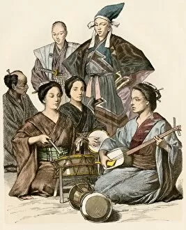 India & Asia Collection: Japanese women musicians