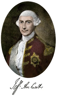 Governor Gallery: Jeffrey Amherst with his signature