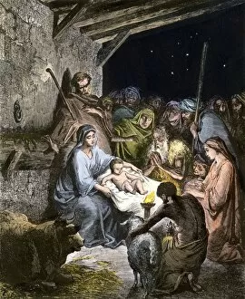 Stable Gallery: Jesus born in Bethlehem
