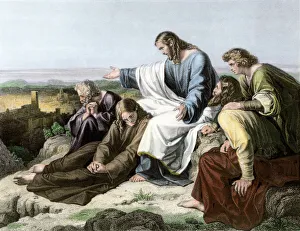 Holy Land Prints: Jesus lamenting Jerusalems fate