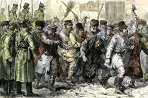 Discrimination Gallery: Jews assaulted in Kiev, 1880s