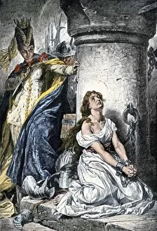 Saint Gallery: Joan of Arc in prison