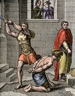 Israelite Gallery: John the Baptist executed
