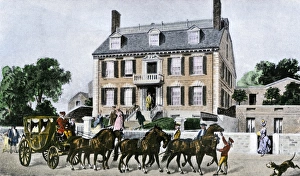 House Gallery: John Hancocks home in Boston, 1700s