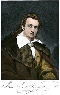 Artist Prints: John James Audubon, with his autograph