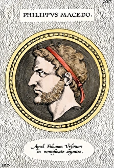 Ancient Greek Prints: King Philip of Macedon, father of Alexander the Great