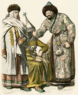 India & Asia Gallery: Kirghiz people of central Asia