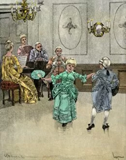 Society Collection: Learning the minuet