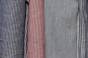 Fashion Prints: Linsey-woolsey cloth for 18th-century reenactors on sale at Yorktown
