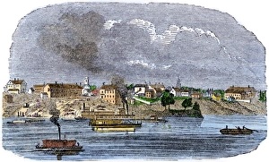 Steam Boat Gallery: Little Rock, Arkansas, 1870s