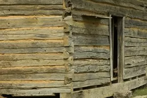 Battle Of Shiloh Gallery: Log cabin, Shiloh, Tennessee