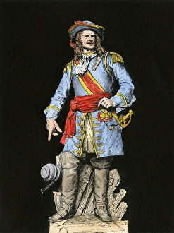 French Canadian Prints: Louis de Buade, Count Frontenac