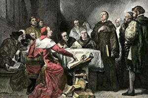 Catholic Gallery: Luther at the Diet of Worms, 1521
