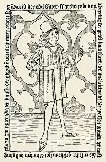 Marco Polos Voyages published in 1477