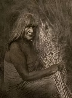 Edward Curtis Collection: Maricopa woman, 1907