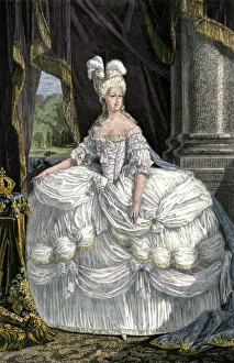 French Prints: Marie Antoinette, Queen of France