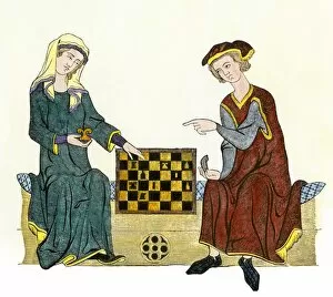 Noble Gallery: Medieval game of chess