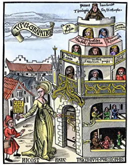 Learning Gallery: Medieval university hierarchy