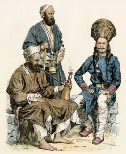 India Gallery: Men from Kashmir and the Himalayas, India