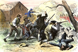 Minutemen at the Battle of Lexington