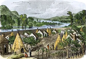 Mohawk village in central New York State